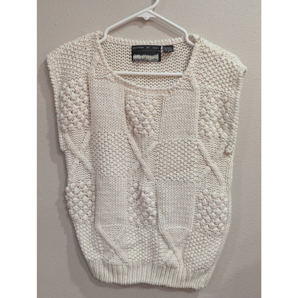 Gorgeous ramie cotton blend cream. Colored hand by Bramble Lane size Small